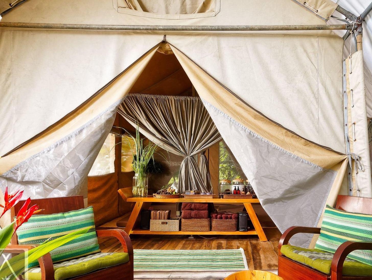 Cam trai kieu 'chanh sa' tai resort giua long rung nui Tay Nguyen hinh anh