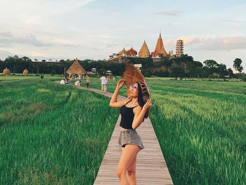 Chan Bangkok, ghe tham vung dat xanh muot tuyet dep gan ben hinh anh