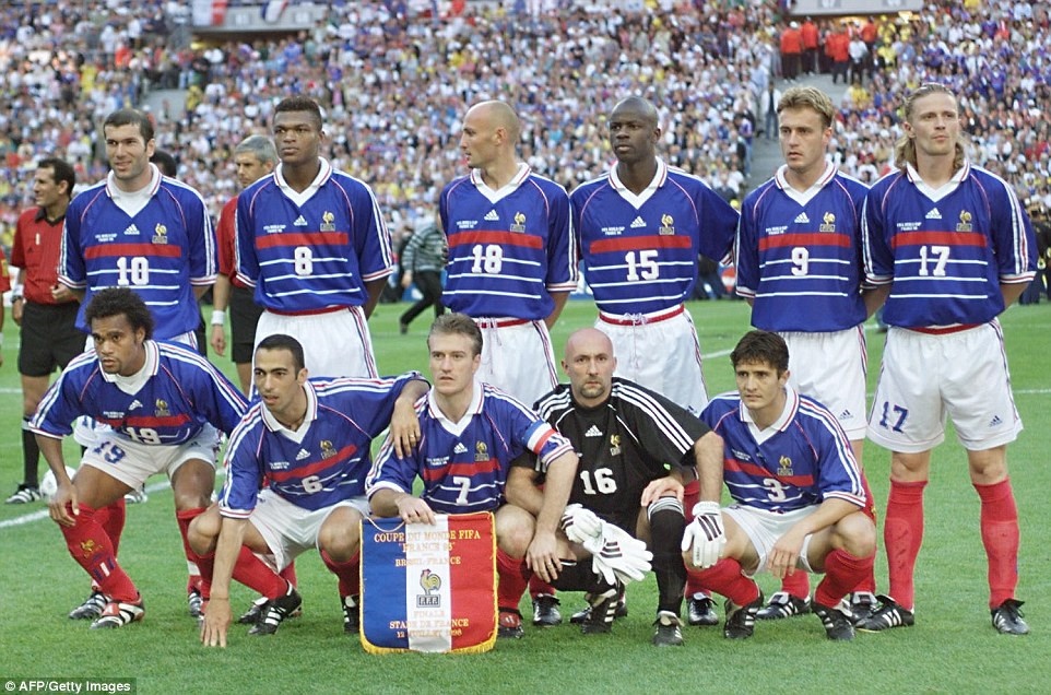 World Cup 1998,  tuyển Pháp,  Croatia,  Zidane,  Suker ảnh 2 World Cup 1998,  tuyen Phap,  Croatia,  Zidane,  Suker anh 2
