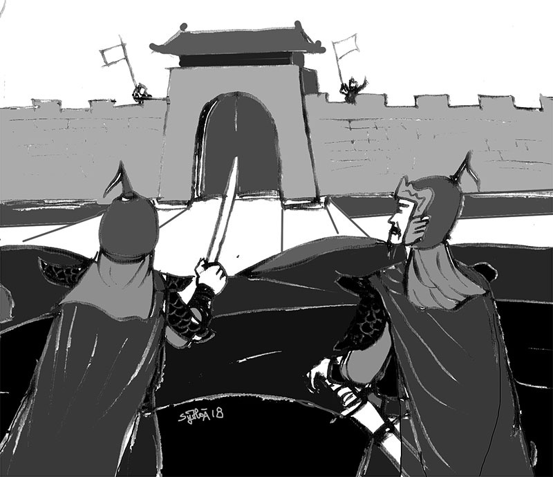 Vuong Thong cau cuu vien binh hinh anh