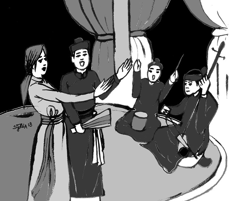 20/10 ke chuyen ba to hat cheo va bai trong tran luu truyen su sach hinh anh