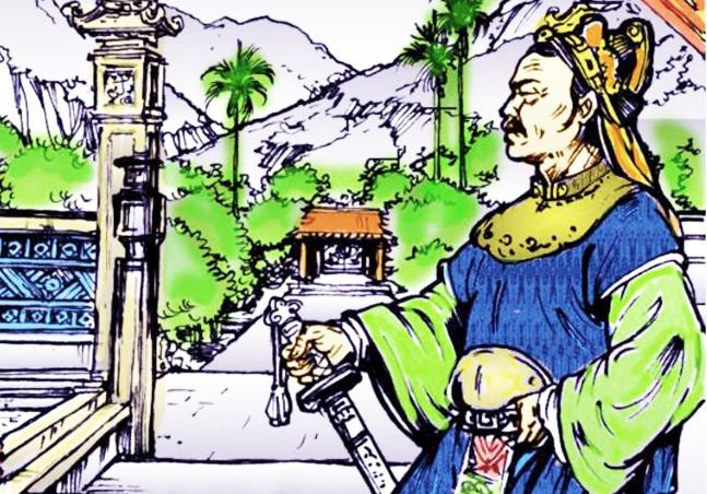 Dinh Bo Linh giao chien voi hai Ngo Vuong hinh anh