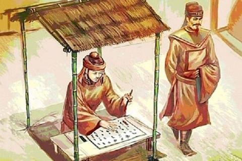Quan te tuong 'chay' diem thi cho con, cap duoi bi treo co hinh anh
