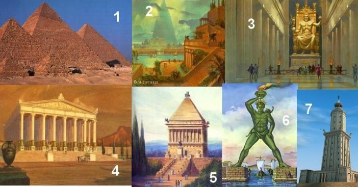 7 kỳ quan thế giới cổ đại ảnh 1 7 ky quan the gioi co dai anh 1