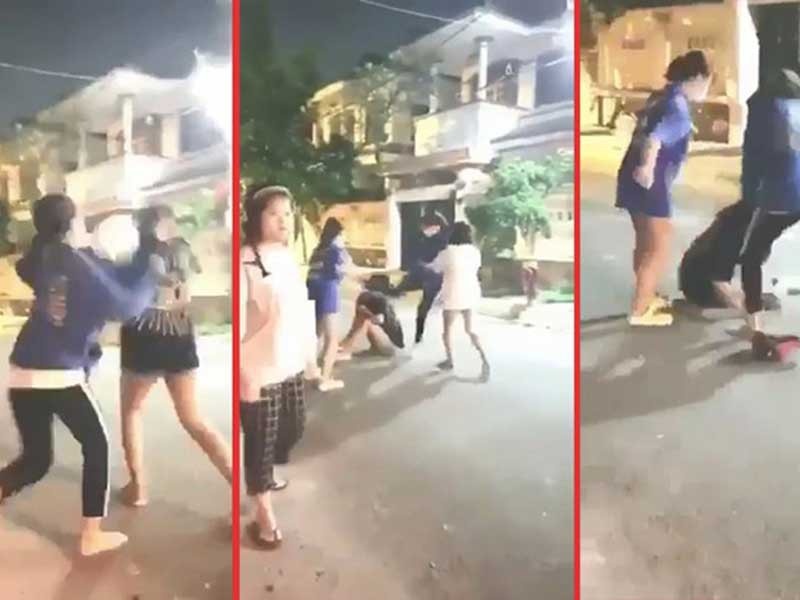 Hoc sinh danh nhau anh 1