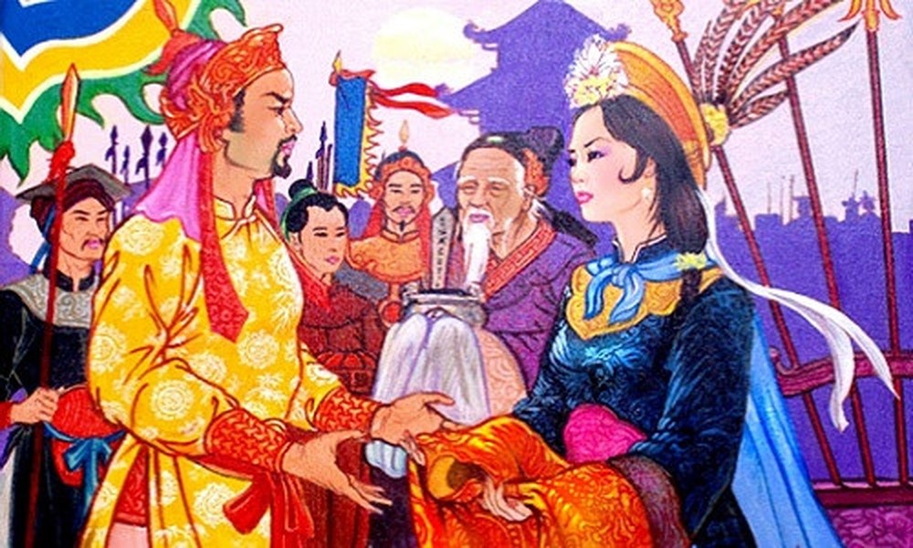 Nguoi phu nu tai sac 3 lan tu choi lam vo vua Le Hoan hinh anh
