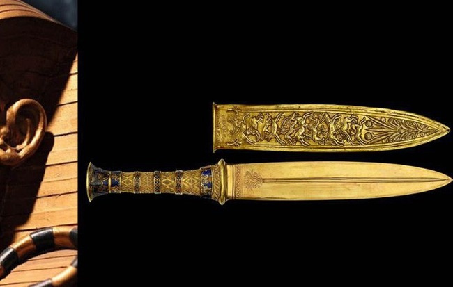 Dao gam nam vang duoc lam tu thien thach hinh anh