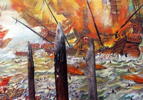 Ai cam coc xuong song Bach Dang nam 1288? hinh anh