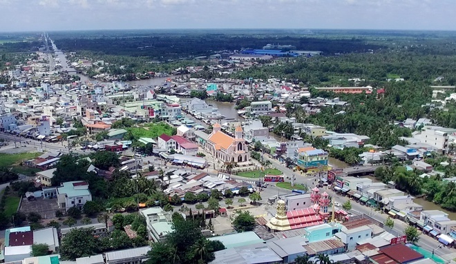 Thanh pho mien Tay Nam Bo anh 1