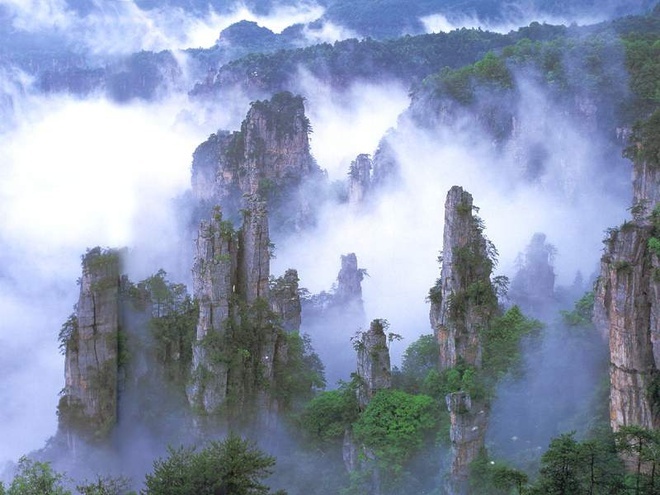 Núi thiêng Trung Quốc ảnh 6 Nui thieng Trung Quoc anh 6