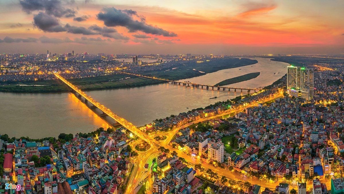 Thi tran Ha Noi anh 1