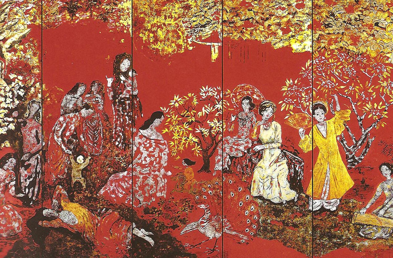 7 buc tranh duoc cong nhan Bao vat quoc gia cua Viet Nam hinh anh