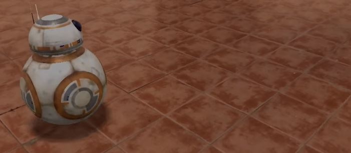 Video thu nghiem thuc te ao ARKit BB-8 hinh anh