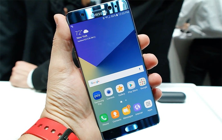 Samsung tai che 157 tan tai nguyen tu vu no cua Galaxy Note 7 hinh anh