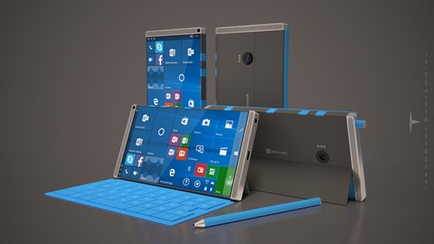 Surface Phone ban mau hinh anh