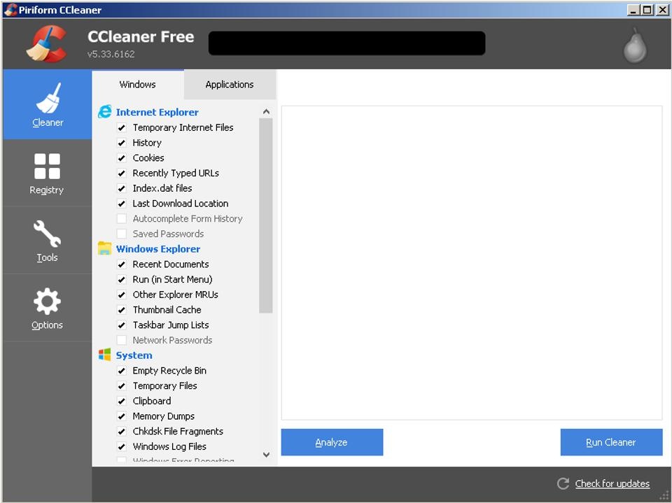 CCleaner dính mã độc ảnh 1 CCleaner dinh ma doc anh 1