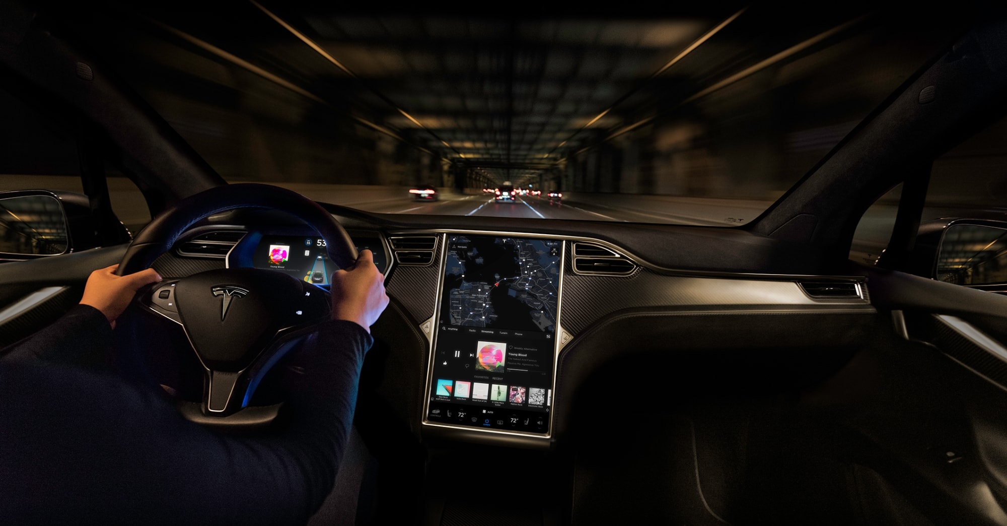 Cac mau xe moi cua Tesla se su dung chip Intel hinh anh