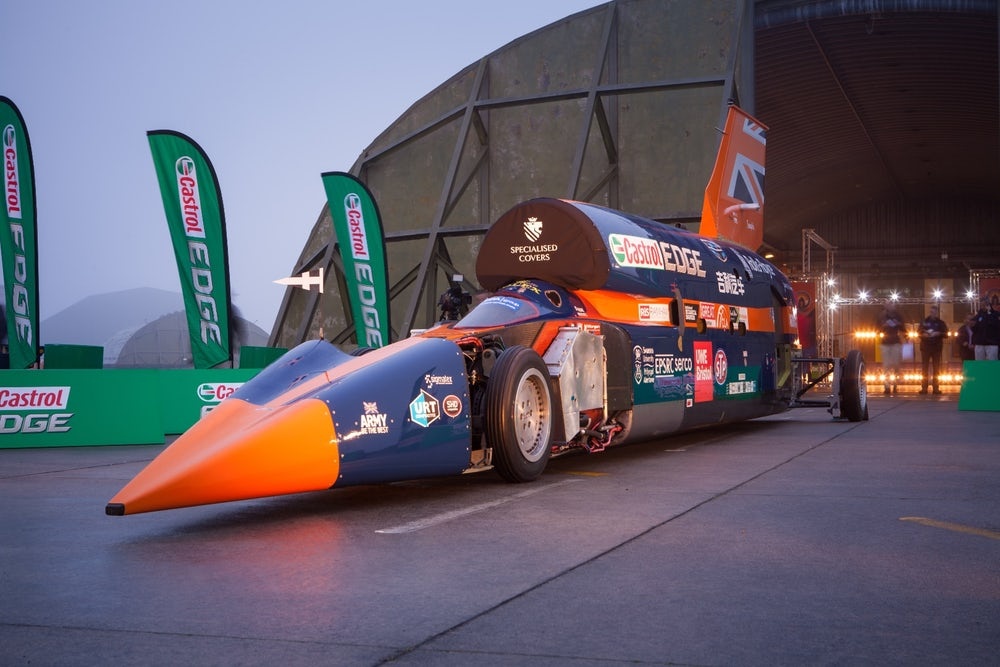 Sieu xe Bloodhound SSC voi dong co ten lua hinh anh