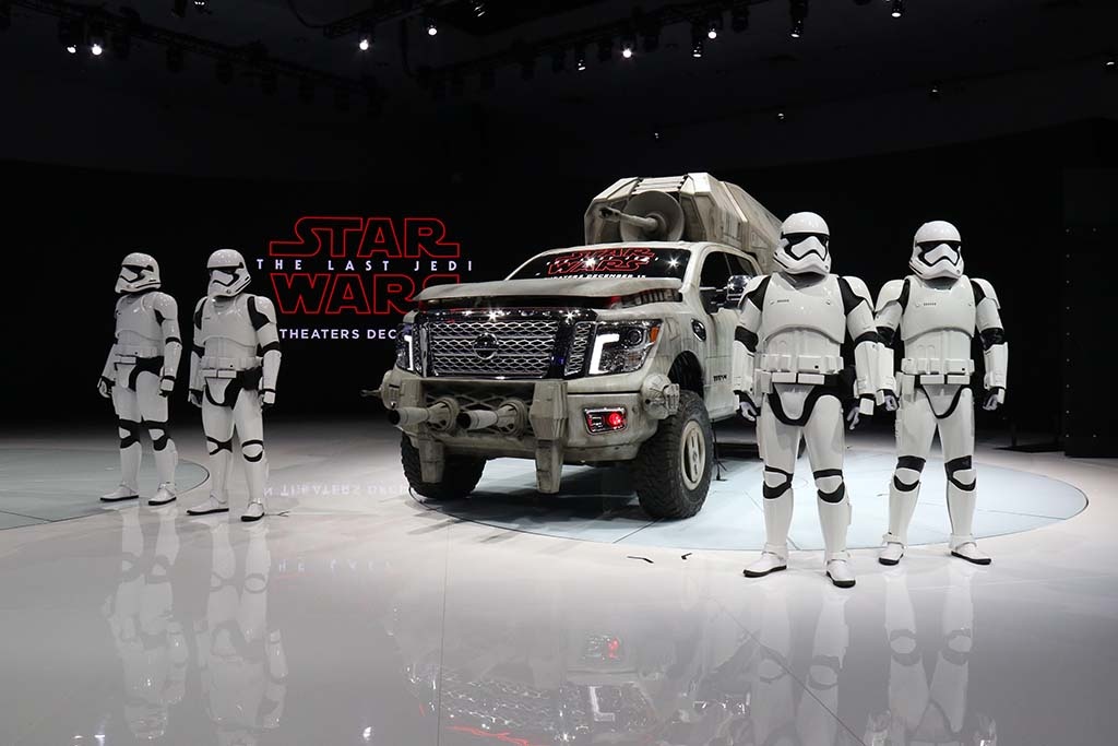 Dan xe hop phong cach Star Wars tu Nissan hinh anh