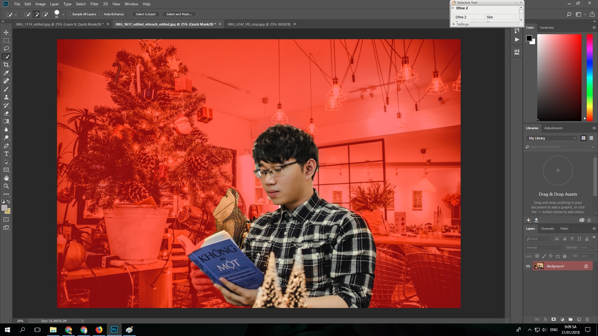 Tach nen bang AI trong Adobe Photoshop CC anh 5