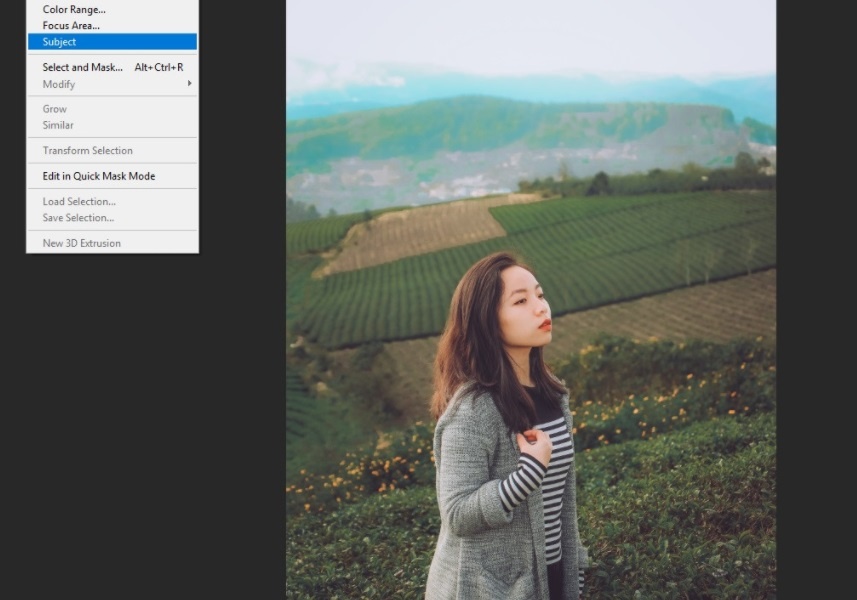 Photoshop CC bo sung cong cu tach nen nhanh bang A.I hinh anh