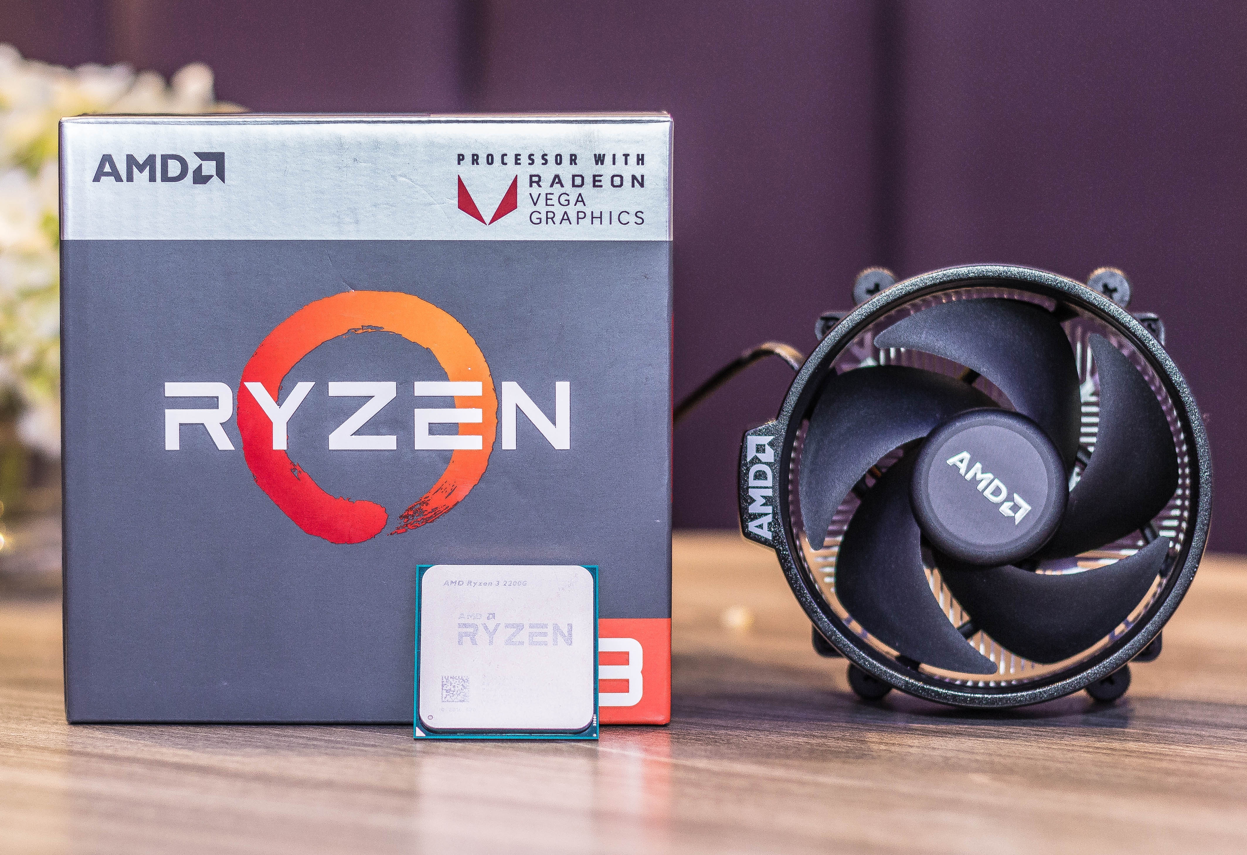 APU Ryzen 3 2200G và Ryzen 5 2400G ảnh 1 APU Ryzen 3 2200G va Ryzen 5 2400G anh 1