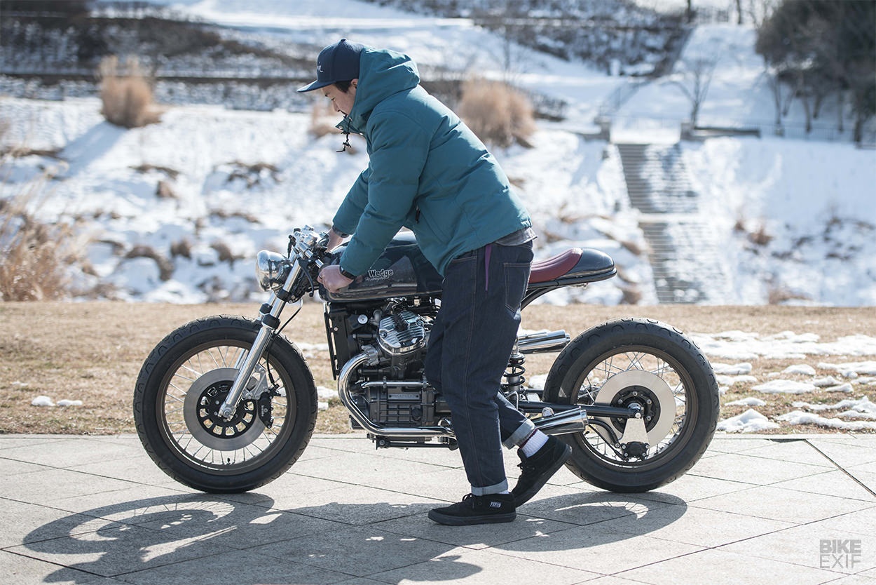 Honda GL400 phong cach Cafe racer tu Wedge Motorcycle hinh anh