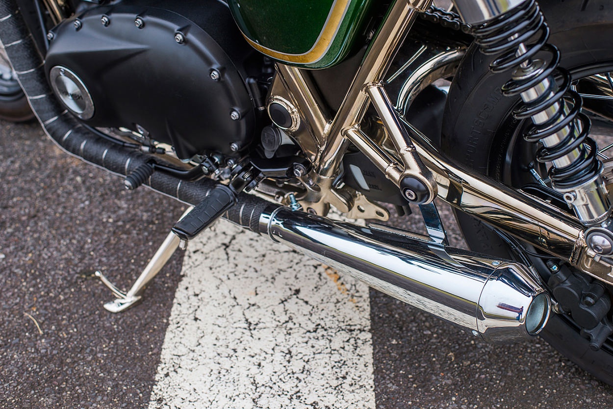 Xe do Triumph T120 Cafe racer anh 11