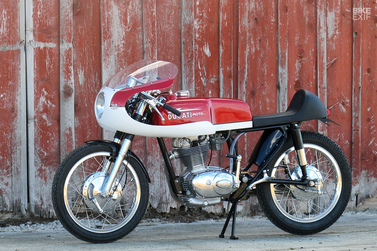 Ducati 250 phong cach Cafe racer anh 2