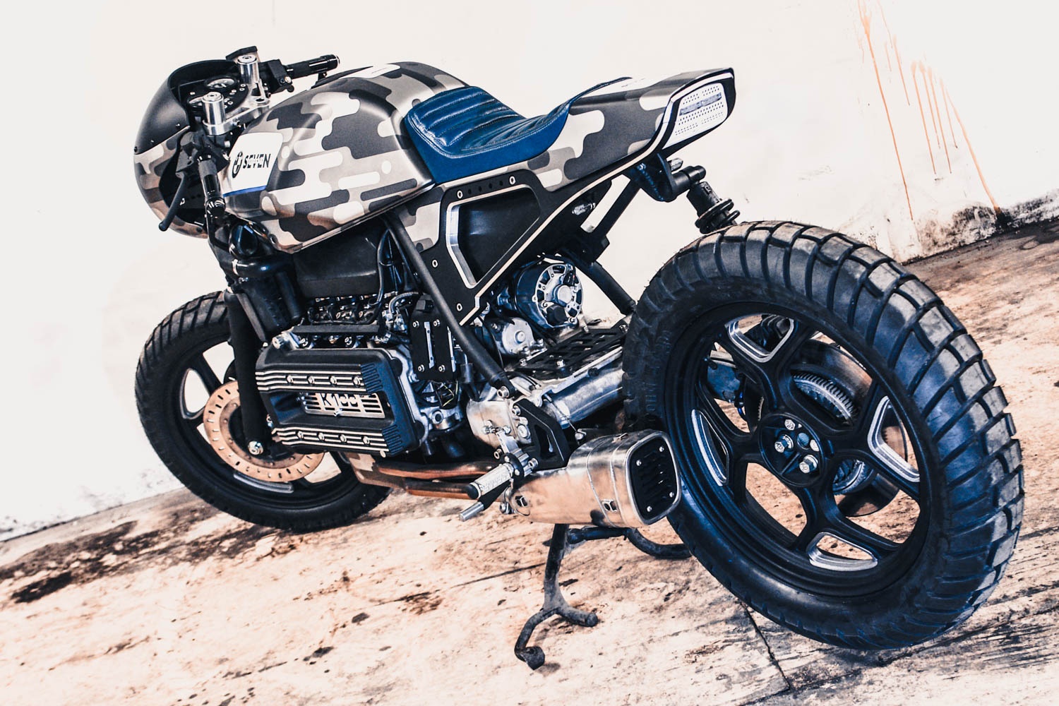 BMW K100 do Cafe racer anh 10