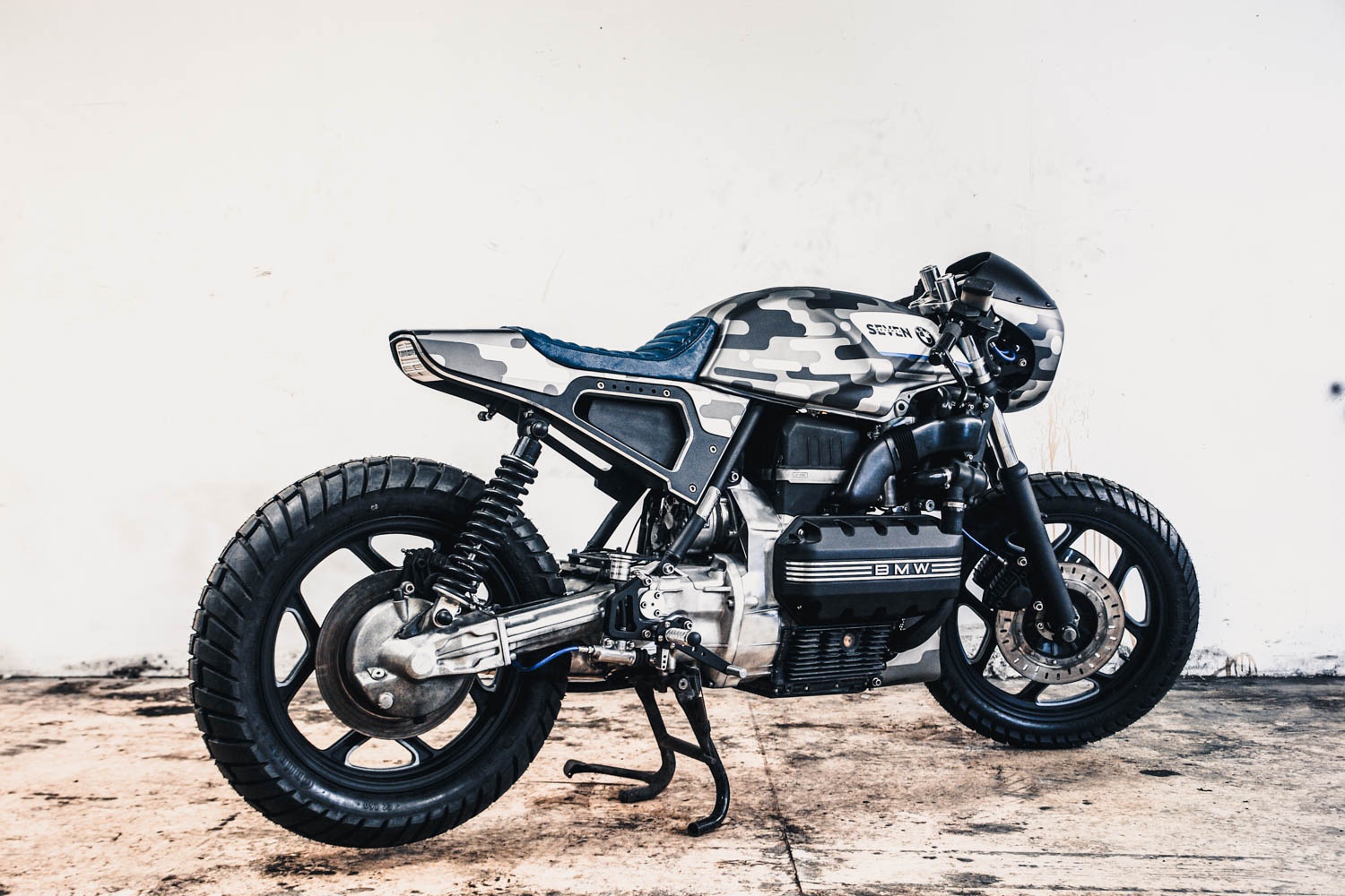 BMW K100 do Cafe racer anh 4