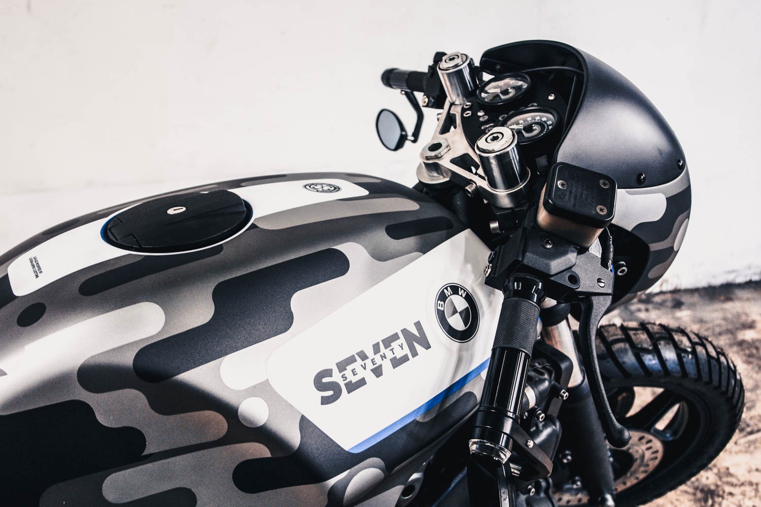 BMW K100 do Cafe racer anh 6