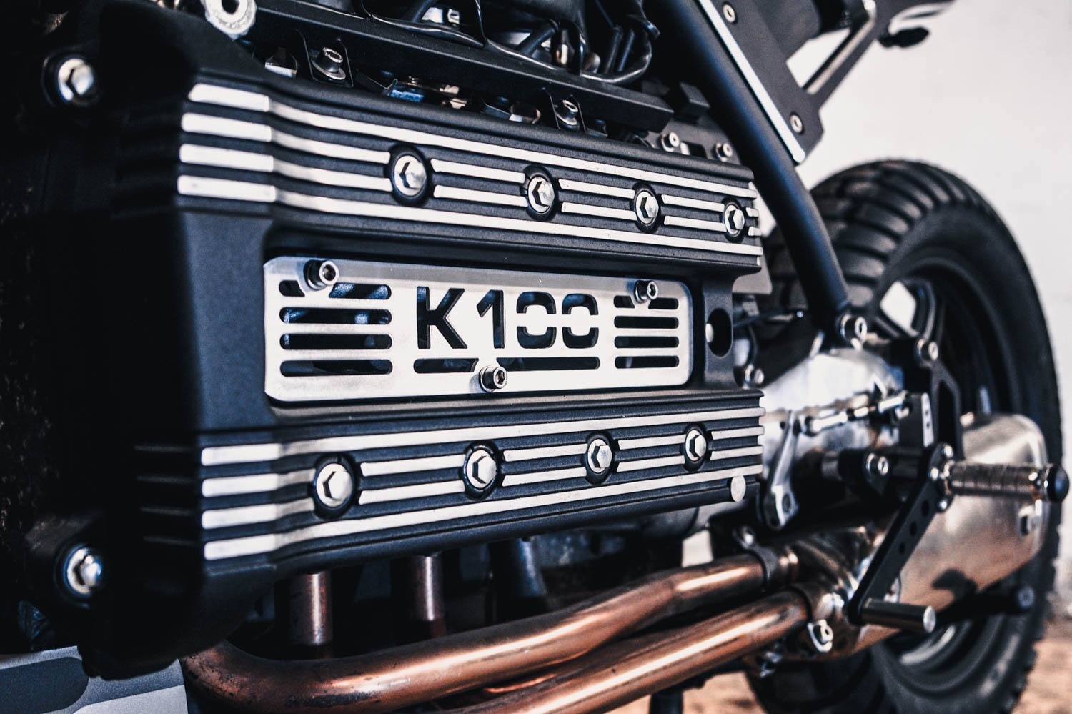 BMW K100 do Cafe racer anh 9