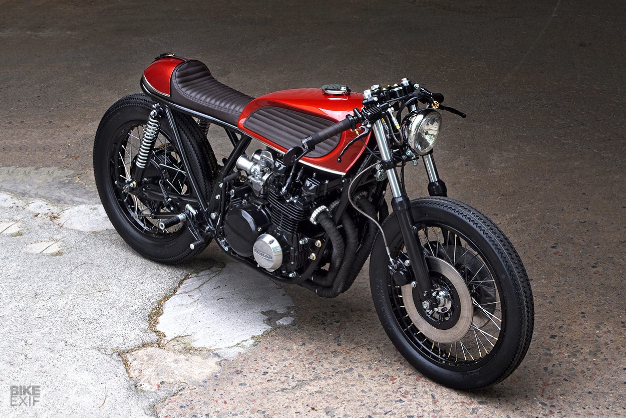Kawasaki KZ650 Cafe racer anh 1