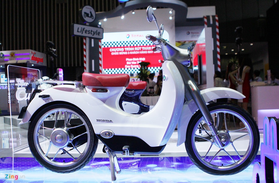 Honda EV Cub Concept tai Viet Nam hinh anh