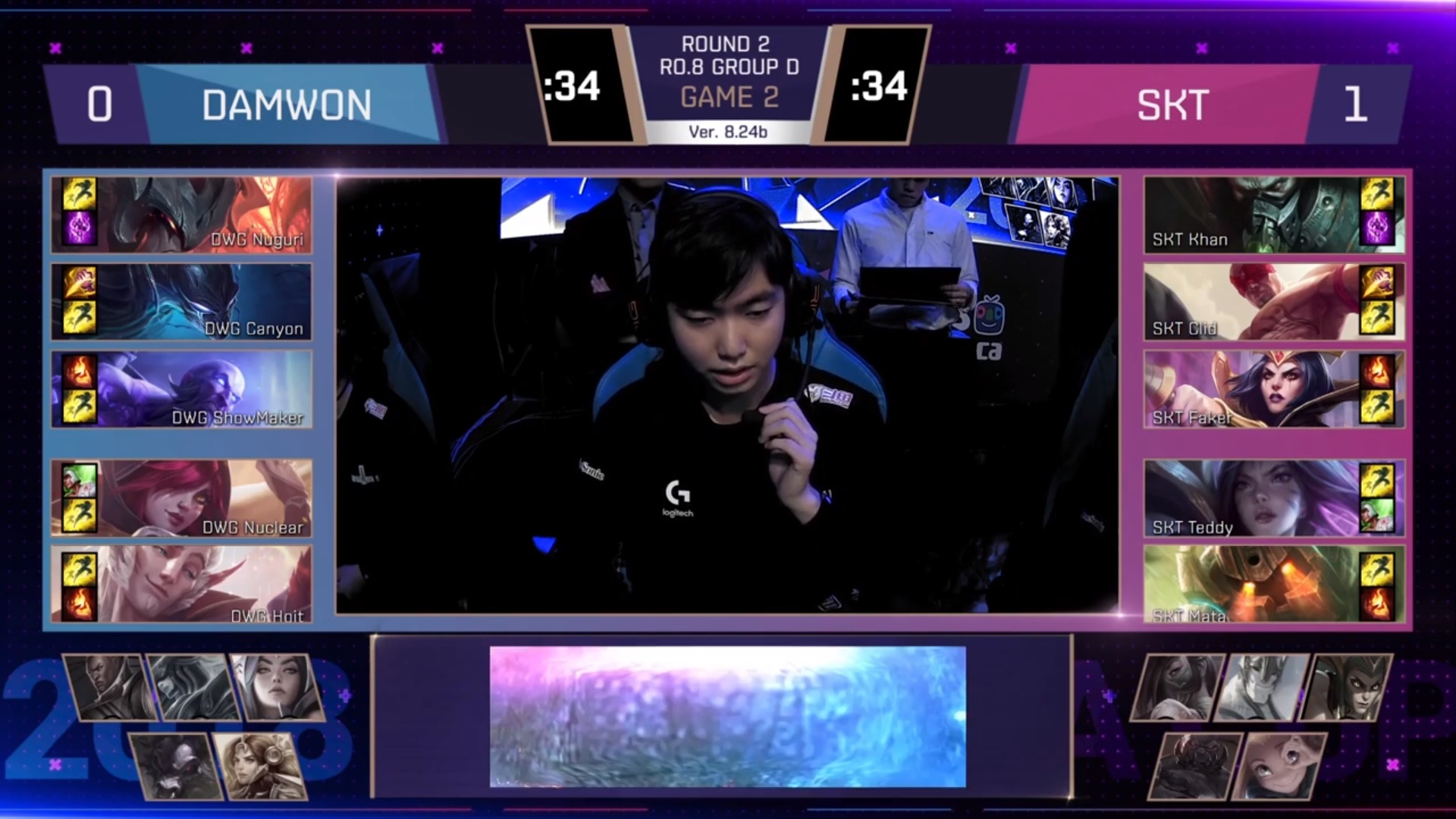 Damwon Gaming thắng SKT ảnh 4 Damwon Gaming thang SKT anh 4