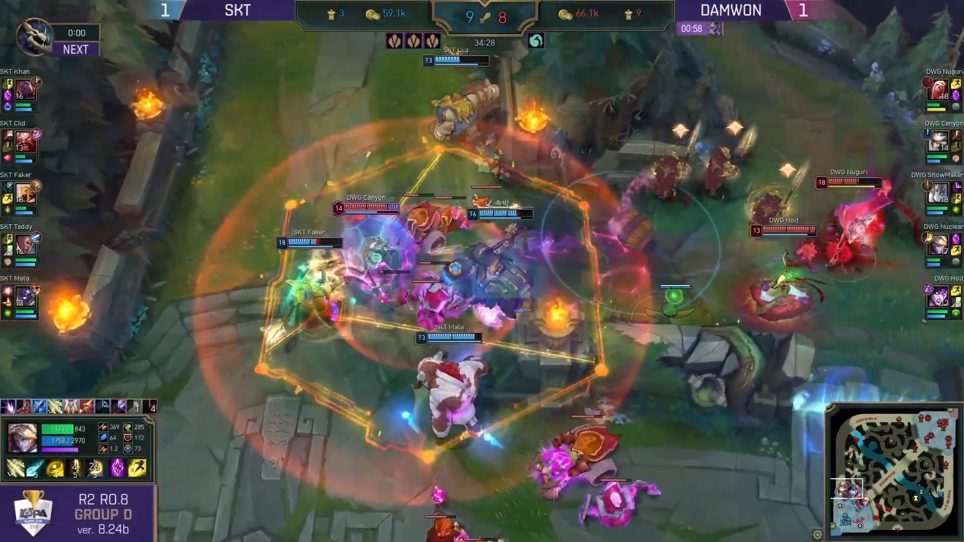 Damwon Gaming thắng SKT ảnh 7 Damwon Gaming thang SKT anh 7