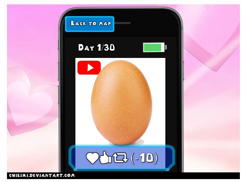 Game hen ho voi qua trung gay sot hinh anh