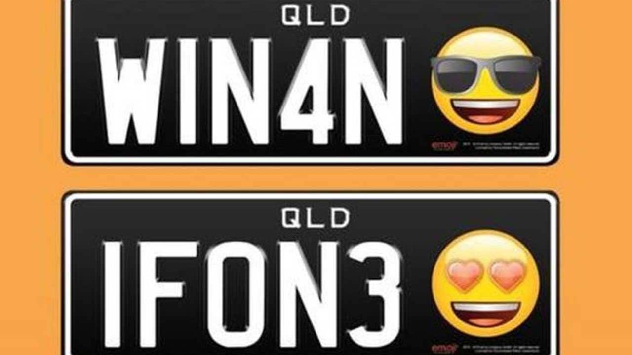 Australia cho dung bieu tuong mat cuoi tren bien so xe hinh anh