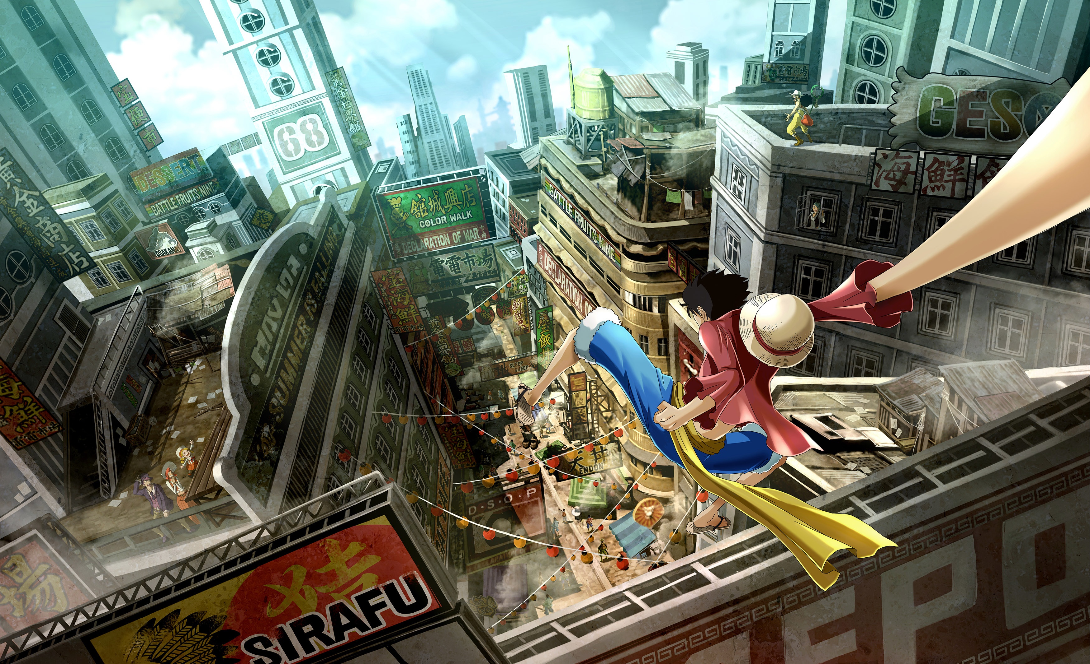 Game phieu luu the gioi mo One Piece: World Seeker hinh anh