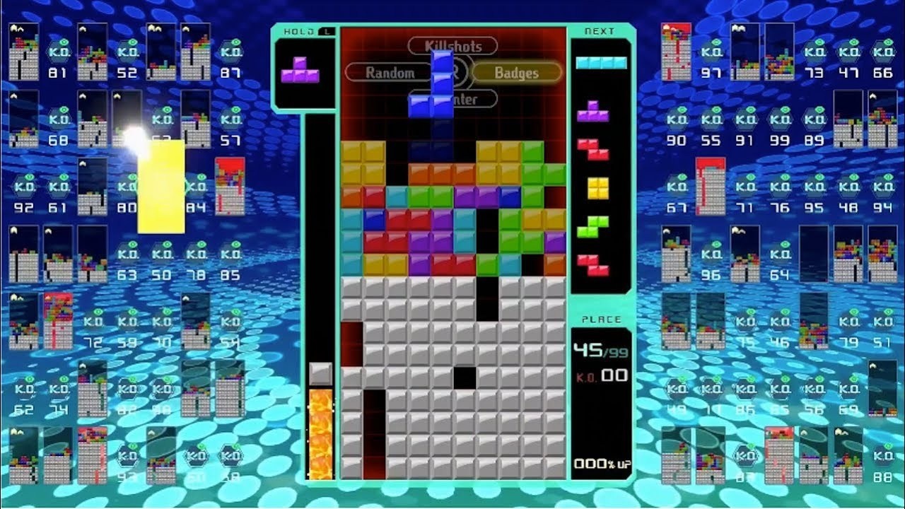 Game xep gach sinh ton Tetris 99 hinh anh