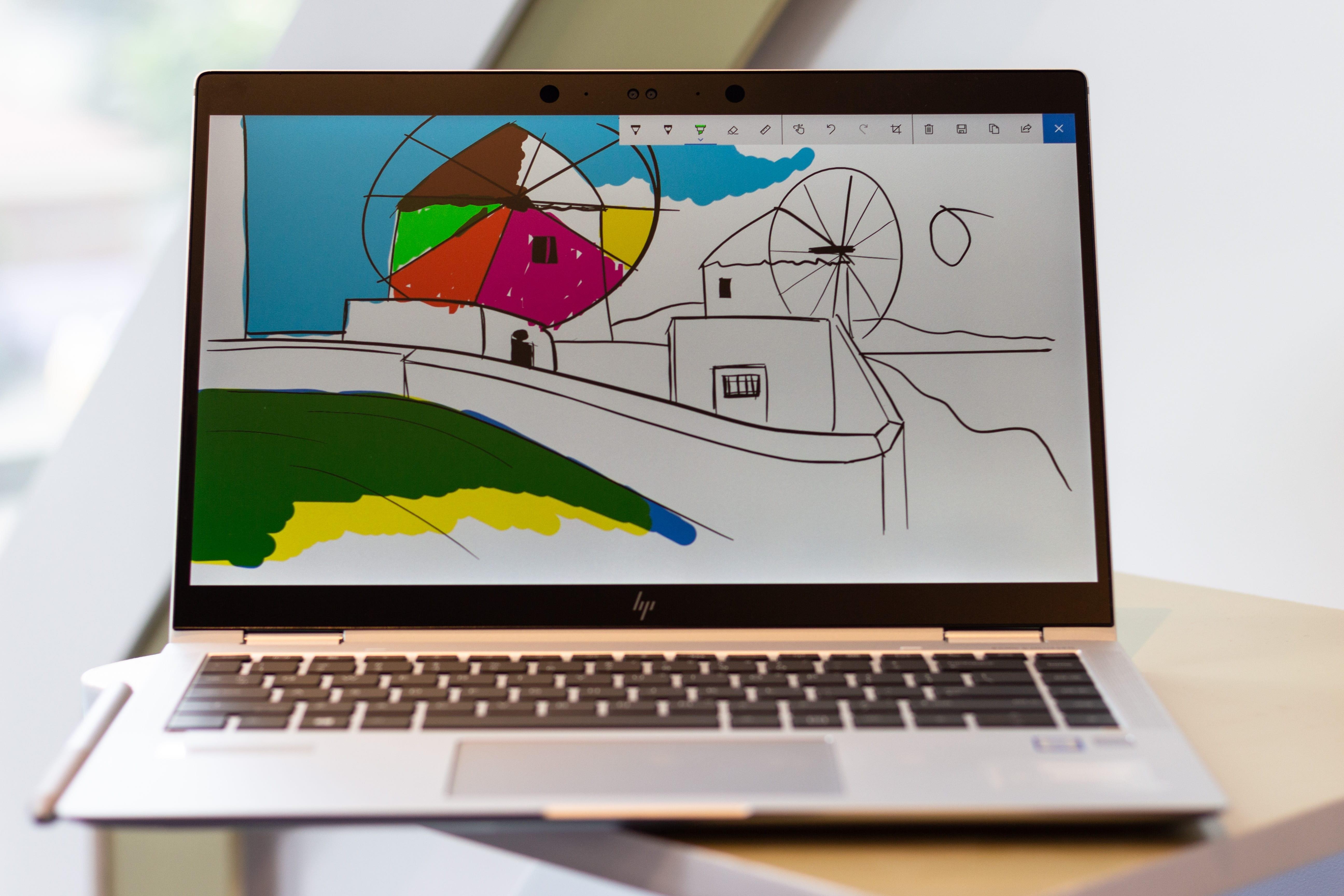 HP Spectre x360 13 và HP EliteBook x360 1040 G5 ảnh 6 HP Spectre x360 13 va HP EliteBook x360 1040 G5 anh 6