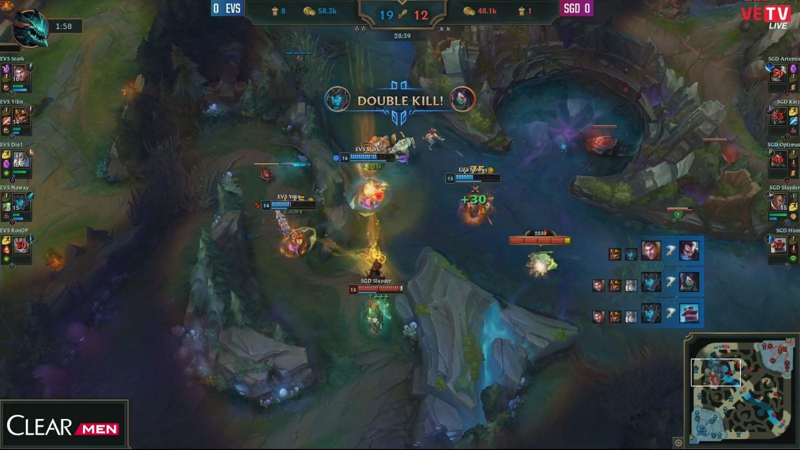 Playoff VCS EVOS va SGD anh 1