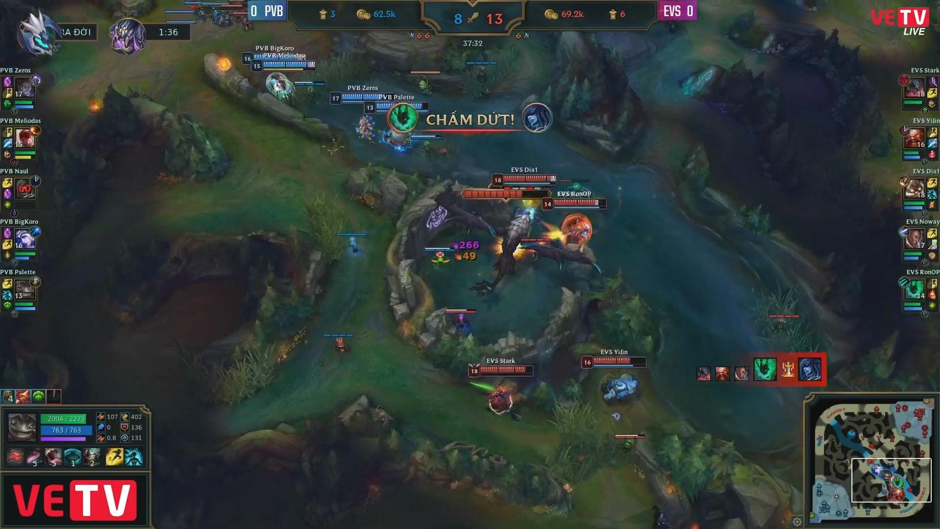 EVOS dan truoc o tran chung ket VCS mua xuan 2019 hinh anh