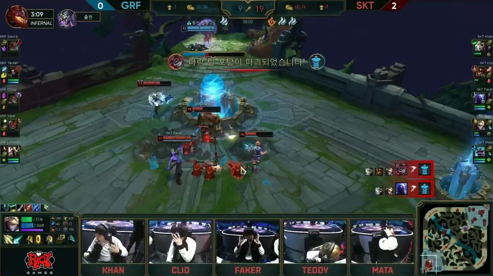 SKT T1 huy diet GRF trong tran chung ket LCK mua xuan 2019 hinh anh