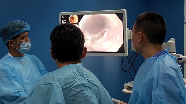 nội soi nhuộm màu phóng đại chữa ung thư thực quản ảnh 2 noi soi nhuom mau phong dai chua ung thu thuc quan anh 2
