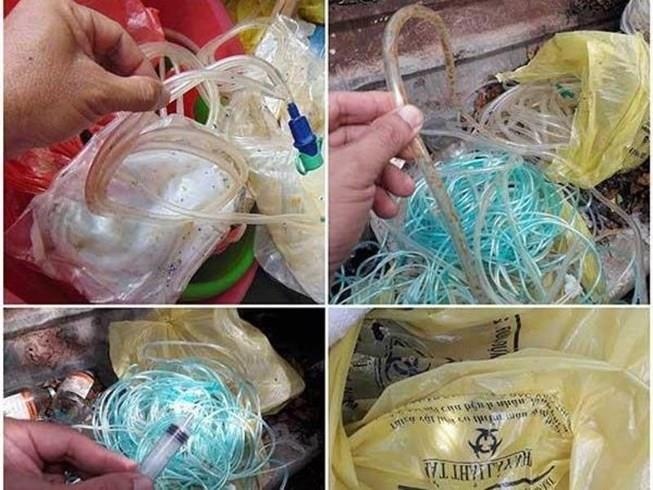 rác thải bệnh viện gom chung với rác thải không lây nhiễm ảnh 3 rac thai benh vien gom chung voi rac thai khong lay nhiem anh 3