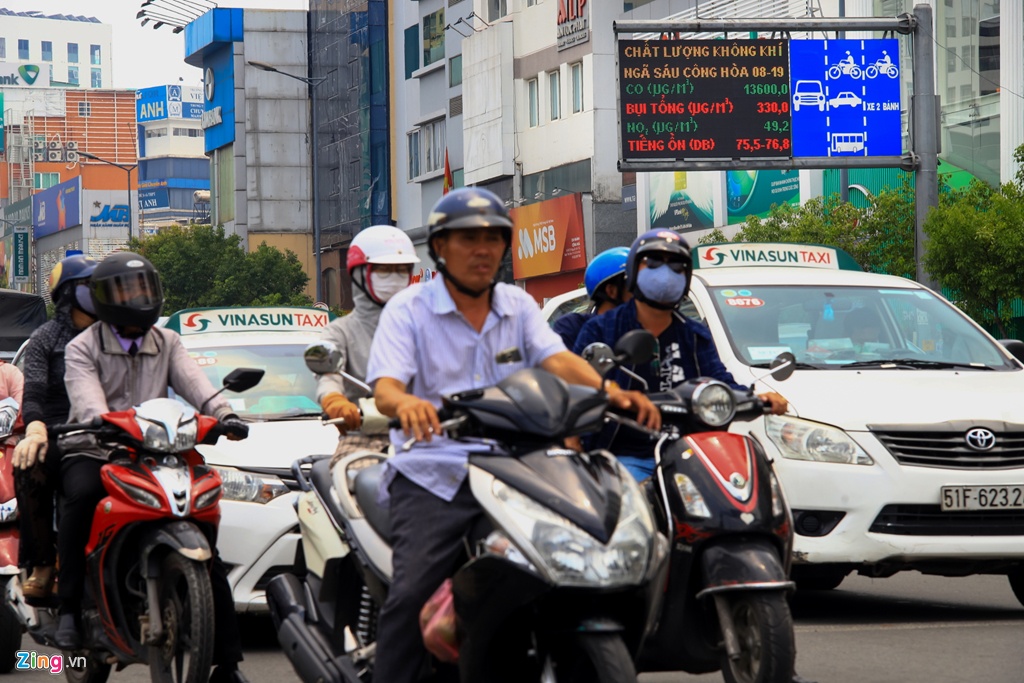bụi mịn gây hại sức khỏe ở TP.HCM ảnh 2 bui min gay hai suc khoe o TP.HCM anh 2