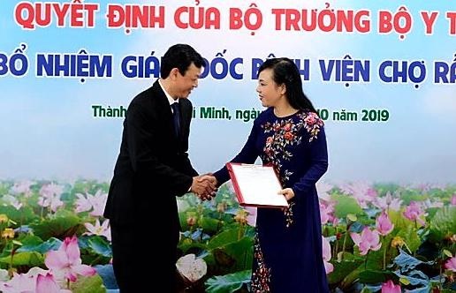 Bo Y te bo nhiem giam doc Benh vien Cho Ray TP.HCM hinh anh