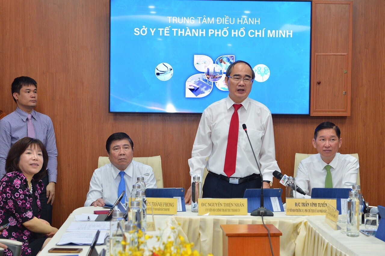 Trung tam dieu hanh So Y te TP.HCM anh 1